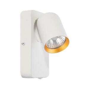 Fali spotlámpa ANDY 1xGU10/8W/230V fehér/arany kép