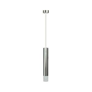Csillár zsinóron TUBI 1xGU10/8W/230V fényezett króm kép