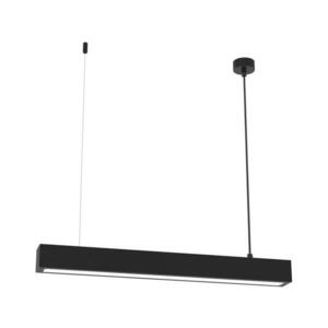 Csillár zsinóron LUNGO T8 1xG13/9W/230V fekete kép