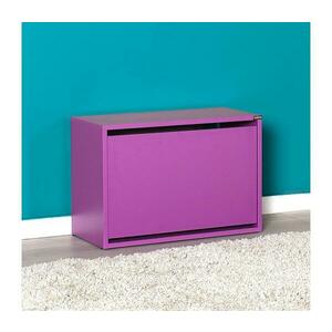 Adore Furniture Cipősszekrény 42x60 cm lila kép