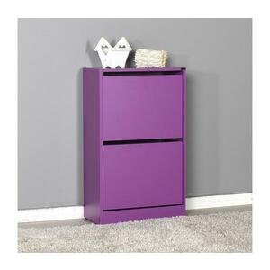 Adore Furniture Cipősszekrény 84x51 cm lila kép