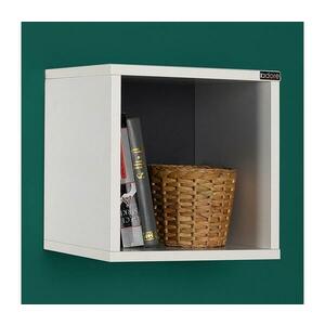 Adore Furniture Fali polc 33x33 cm fehér kép