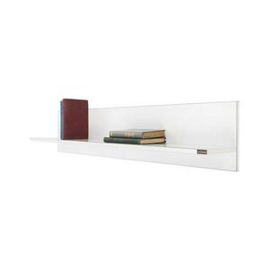 Adore Furniture Fali polc 25x120 cm fehér kép