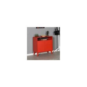 Adore Furniture Szekrény 79x73 cm piros kép