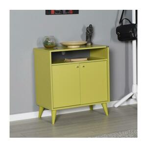 Adore Furniture Szekrény 79x73 cm zöld kép