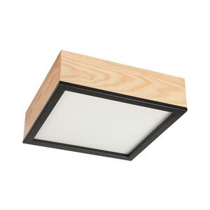Mennyezeti lámpa NATURAL SQUARE 2xE27/15W/230V 31x31 cm fenyő/fekete kép