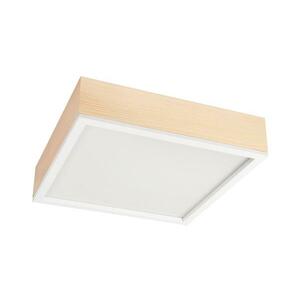 Mennyezeti lámpa NATURAL SQUARE 4xE27/15W/230V 39x39 cm fenyő/fehér kép