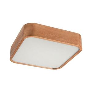 Mennyezeti lámpa OAK SQUARE 2xE27/15W/230V 35x35 cm tölgy kép