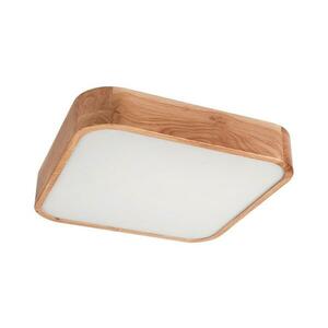 Mennyezeti lámpa OAK SQUARE 4xE27/15W/230V 45x45 cm tölgy kép