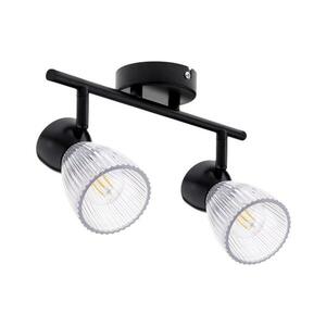 Spotlámpa BEST 2xE14/40W/230V fekete kép