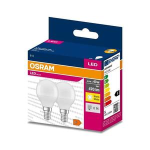 Osram KÉSZLET 2x LED Izzó P45 E14/4, 9W/230V 3000K kép