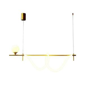 Eurolamp LED Csillár zsinóron LED/20W/230V + 1xG9/10W/230V 3000K arany kép