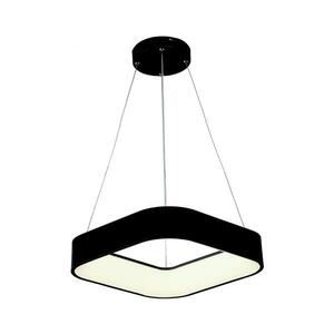 Eurolamp LED Csillár zsinóron LED/30W/230V 3000K 45x45 cm fekete kép