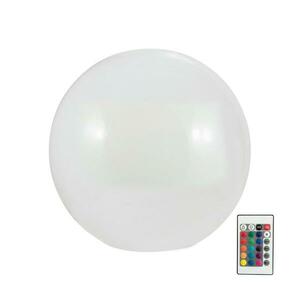 LED RGBW Napelemes lámpa BALL LED/3, 2V 500 mAh átm. 30 cm IP65 + távirányítás kép