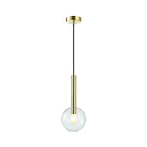 Csillár zsinóron NIKO 1xG9/9W/230V átm. 15 cm arany kép