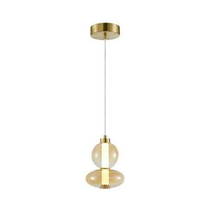 LED Csillár zsinóron DAPHNE LED/12W/230V arany kép
