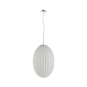Csillár zsinóron BRAGA 1xE27/60W/230V fehér kép