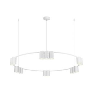 Csillár zsinóron GENESIS 15xGU10/8W/230V fehér kép
