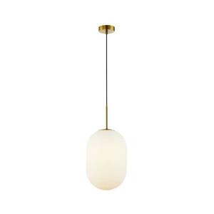 Csillár zsinóron ALIAS 1xE14/40W/230V átm. 24 cm arany kép