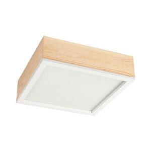 Mennyezeti lámpa NATURAL SQUARE 2xE27/15W/230V 31x31 cm fenyő/fehér kép