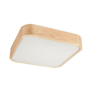 Mennyezeti lámpa NATURAL SQUARE 4xE27/15W/230V 45x45 cm fenyő kép