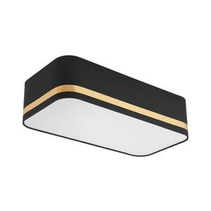 Mennyezeti lámpa SIRJA SQUARE STRIPE 2xE27/15W/230V fekete/arany kép