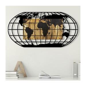 Fali dekoráció 102x50 cm globe kép