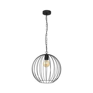 Csillár láncon MERCURE 1xE27/15W/230V fekete kép