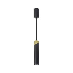 Csillár zsinóron NEO 1xGU10/8W/230V fekete/arany kép