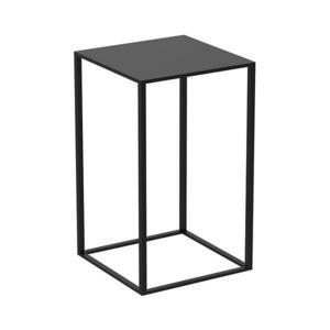 Virágállvány 40x24 cm fekete kép
