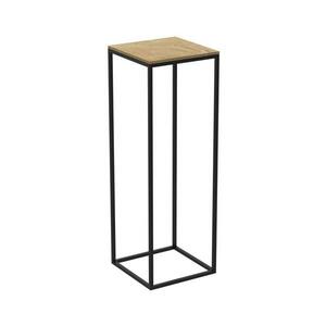 Virágállvány 70x24 cm fekete kép