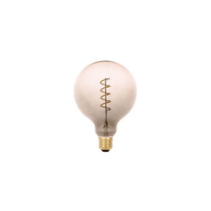 LED Izzó FILAMENT SPIRAL G125 E27/4W/230V 2000K szürke/rózsaszín kép
