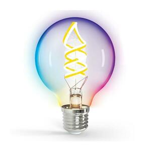 B.V. LED RGBW Izzó FILAMENT G80 E27/4, 9W/230V 2700K kép