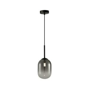 Csillár zsinóron ALIAS 1xG9/8W/230V átm. 12 cm fekete/szürke kép