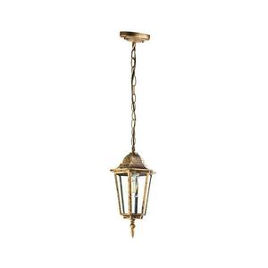 Kültéri csillár láncon 1xE27/60W/230V arany IP44 kép