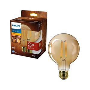 Philips LED Izzó VINTAGE Philips G95 E27/3, 1W/230V 1800K kép