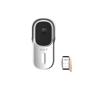 iGET Videó csengő mozgásérzékelővel Full HD 1080p 5200 mAh IP65 Wi kép