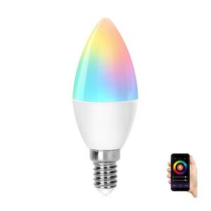 B.V. LED RGBW Dimmelhető izzó C37 E14/6, 5W/230V 2700 kép