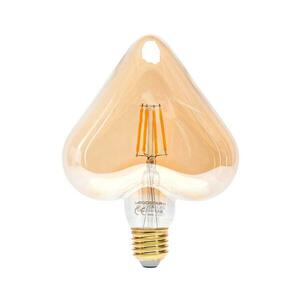 B.V. LED Izzó FILAMENT E27/4W/230V 1800K szív kép