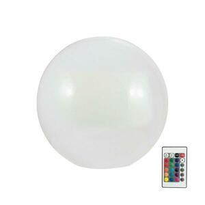 LED RGBW Napelemes lámpa BALL LED/3, 2V 500 mAh átm. 20 cm IP65 + távirányítás kép