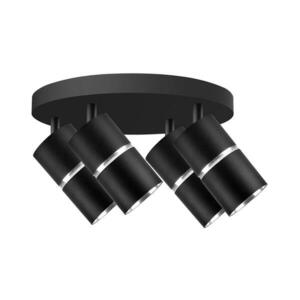 Spotlámpa BAMBOO 4xGU10/10W/230V fekete kép