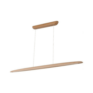 LED Csillár zsinóron LED/26W/230V 4000K 150 cm bükkfa/tömör fa kép