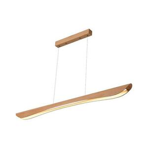 LED Csillár zsinóron LED/26W/230V 4000K 150 cm bükkfa/tömör fa kép