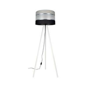 Állólámpa CORAL 1xE27/60W/230V fehér/fekete/szürke/króm kép