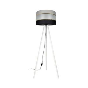 CORAL Állólámpa 1xE27/60W/230V fehér/fekete/szürke/arany kép