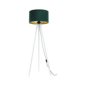Állólámpa STANDART 1xE27/60W/230V zöld/fehér kép