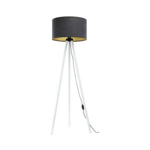 Állólámpa STANDART 1xE27/60W/230V szürke/fehér kép
