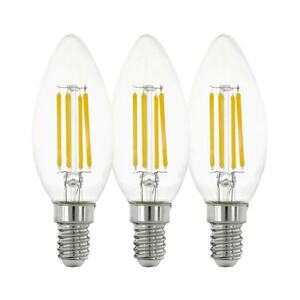 Eglo KÉSZLET 3x LED Izzó VINTAGE C35 E14/4W/230V 2700K kép