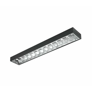 Fénycsöves lámpa T8 2xG13/18W/230V 120 cm fekete kép