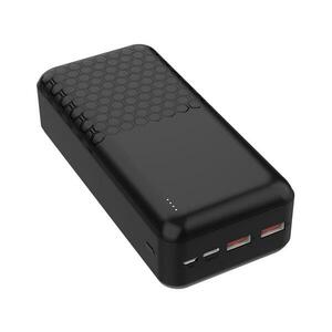 Power Bank Power Delivery 30000 mAh/22, 5W/3, 7V fekete kép